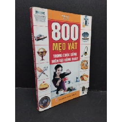 800 mẹo vặt trong cuộc sống hiện đại hàng ngày mới 60% bẩn bìa, ố, ẩm, rách bìa, tróc bìa, gấp bìa 2011 HCM2410 Minh Tân KỸ NĂNG