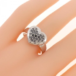 Nhẫn kim cương hình trái tim K18WG 0.32CT - Hàng hiệu chính hãng 853224