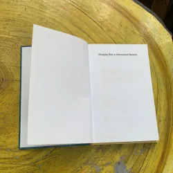 MANAGING RISK IN INTERNATIONAL BUSINESS Techniques and Applications  747252