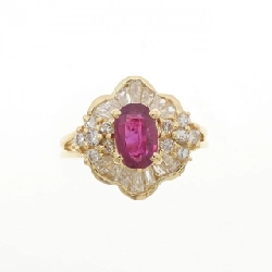 Nhẫn Ruby K18YG 0.75CT 669234