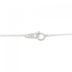 K18WG Móng ngựa Dây chuyền kim cương 0.10CT - Hàng hiệu Chính hãng 856258