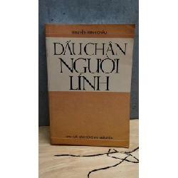 Dấu Chân Người Lính -Tác giả Nguyễn Minh Châu -NXB Quân Đội Nhân Dân- Sách lưu kho chưa qua sd
