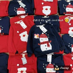 Áo nỉ hoddie Noel cho bé 2919