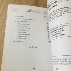 CÁC BÀI QUYỀN TAEKWONDO HUYỀN ĐAI - 127 trang, nxb: 2000 359599