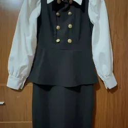 Set váy liền công sở 1013048