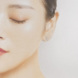 PT900 Bông tai kim cương chéo 0.1CT - Hàng hiệu Chính hãng 868463