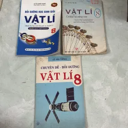 Bồi dưỡng Vật lý 8 (3 cuốn)