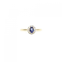 Nhẫn Sapphire K18YG 0.40CT 671975