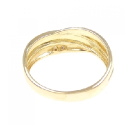 Nhẫn kim cương K18YG 668723