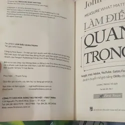 Làm Điều Quan Trọng (Measure What Matters) - John Doerr 1018945