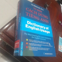 Lê Đình Bì, M.A. - Từ điển CÁCH DÙNG TIẾNG ANH