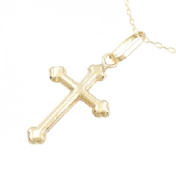 K18YG Dây chuyền hình chữ thập - Hàng hiệu Chính hãng 862255