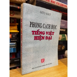 Phong cách học tiếng Việt hiện đại - Hữu Đạt
