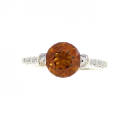 Nhẫn Citrine 750WG 670029