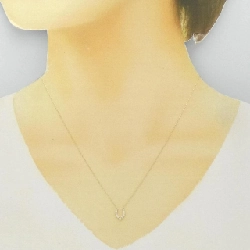 Dây chuyền kim cương K18YG 0.10CT - Hàng hiệu Chính hãng 864089