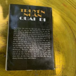 NHỮNG TRUYỆN NGẮN QUÁI DỊ - nhiều tác giả 747766