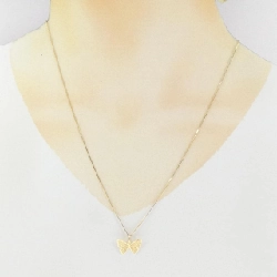 K18YG Dây chuyền bướm - Hàng hiệu Authentic 846693