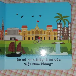 Sách gỗ  ĐỐ BÉ Ở SAU LÀ GÌ?  - chủ đề: TRANG PHỤC 📖 song ngữ Anh - Việt 🔤 713406