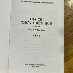 Địa chí Thừa Thiên Huế - Phần Văn Hoá - Tập 1 494157
