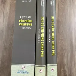 Lịch sử Văn phòng Chính phủ (1945–2015) - boxser bìa cứng - trọn bộ 2 tập 739732