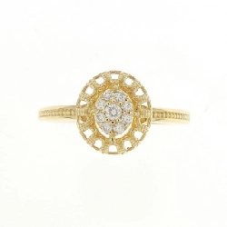 Nhẫn kim cương K18YG 0.10CT 670951