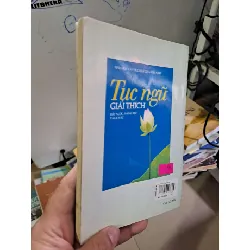 Tục ngữ giải thích VĂN HỌC HCM0910 588432