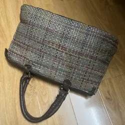 Túi tote nữ size 34*20*13 da thật đan 2hand 934476