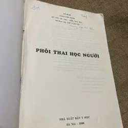 PHÔI THAI HỌC NGƯỜI, SÁCH Y, KHỔ LỚN, 630  TRANG 569807
