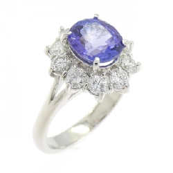 Nhẫn Tanzanite PT900 1.66CT - Hàng hiệu Chính hãng