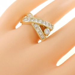 Nhẫn kim cương K18YG 1.63CT - Hàng hiệu Authentic 855687