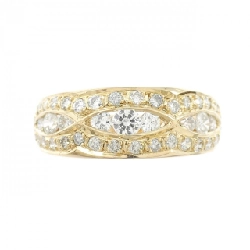 Nhẫn kim cương K18YG 0.327CT - Hàng hiệu Authentic 851640