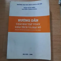 Hướng dẫn giải bài tập toán giải tích và đại số 1005041
