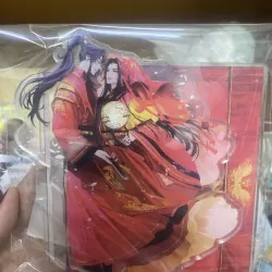 Standee Husky và sư tôn mèo trắng của hắn (chính hãng Cẩm Phong)