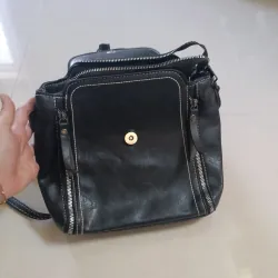 Bao lô dạ màu đen, mới 95% 1031358