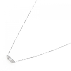 Dây chuyền kim cương K18WG 0.16CT - Hàng hiệu Chính hãng 863872