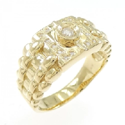 【Sản phẩm mới】Nhẫn kim cương K18YG 0.17CT