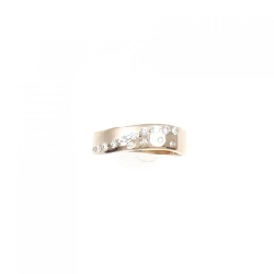 【Sản phẩm mới】Nhẫn kim cương K18PG 0.19CT 672836