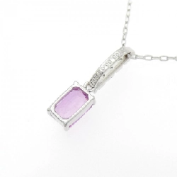 K18WG Sapphire Necklace 0.90CT - Hàng hiệu Chính hãng 859907
