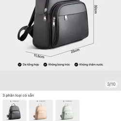 Balo nữ Yummy cỡ trung 607605