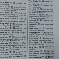 TỪ ĐIỂN HÁN VIỆT HIỆN ĐẠI  550833