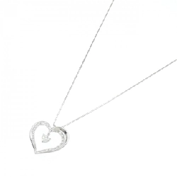 K18WG Dây chuyền kim cương hình trái tim 0.219CT - Hàng hiệu Chính hãng 859487