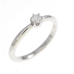 Nhẫn kim cương Solitaire PT900 0.108CT - Hàng hiệu Authentic
