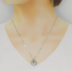 K18WG Dây chuyền kim cương 0.54CT - Hàng hiệu Chính hãng 863431