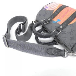 Túi du lịch Louis Vuitton Monogram Eclipse Reverse (LV X YK) Keepall Bandoulière 25cm M46437 - Hàng hiệu Authentic 803896