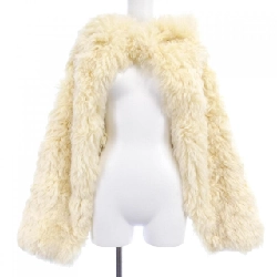 【Mã giảm giá】Áo khoác lông cừu MIU MIU