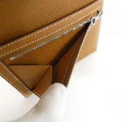 【Sản phẩm chưa sử dụng】Ví compact Hermes New Ash Passant 085779CK 620832