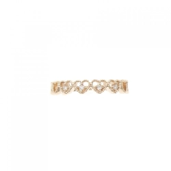 Nhẫn kim cương K10PG hình trái tim 0.03CT 671897