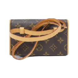 Túi đeo hông Louis Vuitton Monogram Pochette Florentine XS M51855+M67303 - Hàng hiệu Authentic 776411