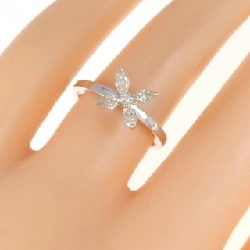 Nhẫn kim cương K18WG 0.01CT 672788