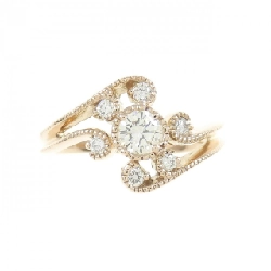 Nhẫn kim cương K18PG 0.32CT 673051